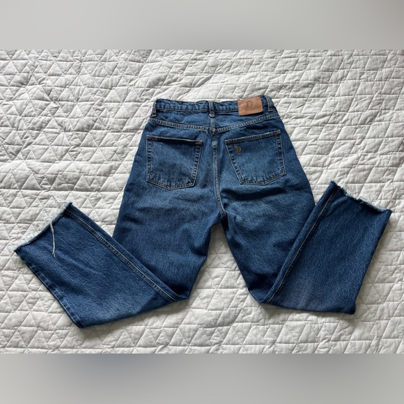 De Rococo No.5 High Waist Straight Cropped Denim - Picture 5 of 11